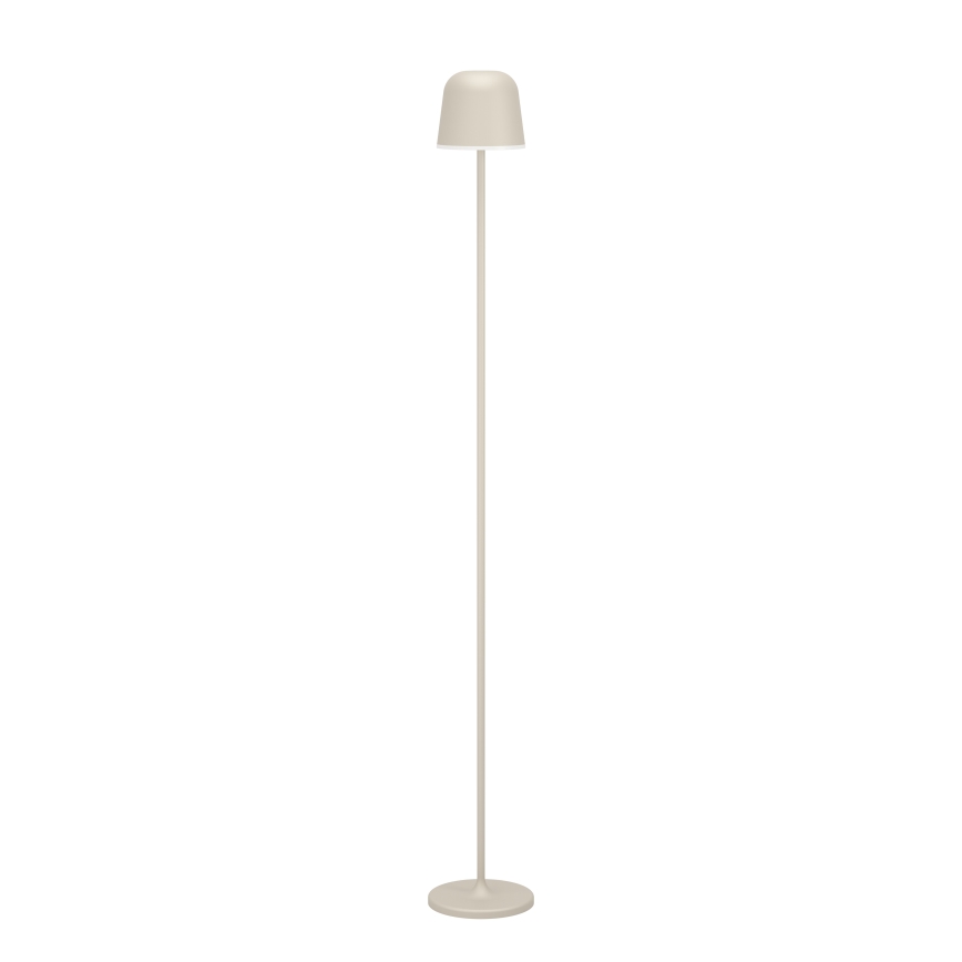 Eglo - LED Ljusreglerad utomhus uppladdningsbar lampa LED/4,3W/5V 2400/3000/4000K IP54 grädde