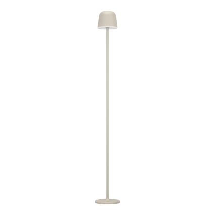 Eglo - LED Ljusreglerad utomhus uppladdningsbar lampa LED/4,3W/5V 2400/3000/4000K IP54 grädde
