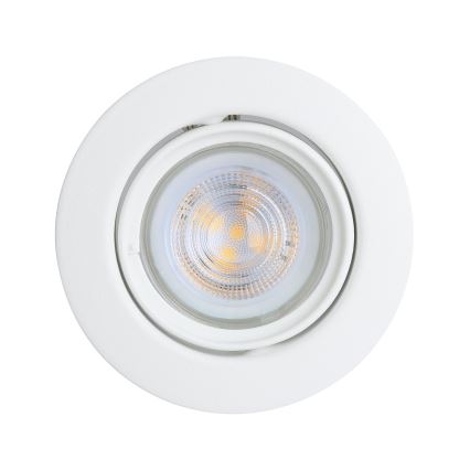 Eglo - KIT 3x LED infälld belysning 1xGU10/4W/230V vit