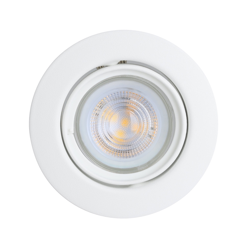 Eglo - KIT 3x LED infälld belysning 1xGU10/4W/230V vit