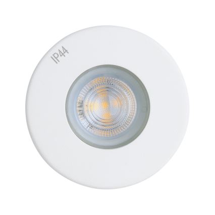 Eglo - KIT 3xLED Badrum infälld lampa 1xGU10/4W/230V IP44 vit