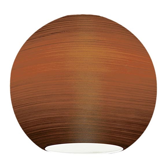 EGLO 90251 - Ersättningsglas för ljuskrona. bordslampa, taklampa och spotlight MY CHOICE E14 diameter 9 cm brun torkad