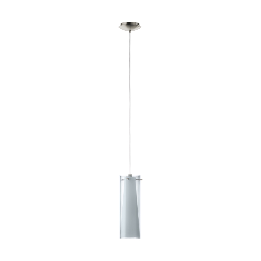 EGLO 90304 - Hängande Ljuskrona PFOR NERO 1 x E27/60W smoky