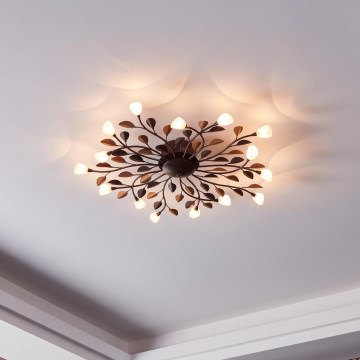 Eglo 90737 - Takbelysning CAMPANIA 15xG4/10W/230V