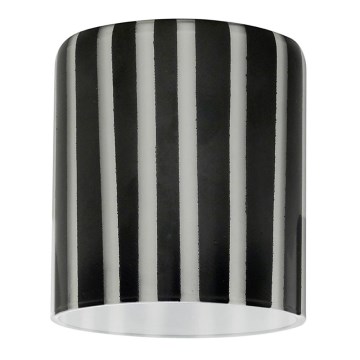 Eglo 90858 - Lampskärm för ljuskrona, bordslampa, taklampa och spotlight MY CHOICE E14 diameter 7 cm svart och vit