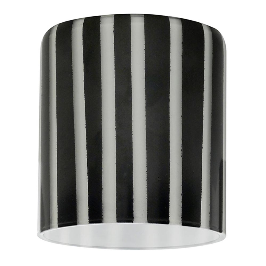 Eglo 90858 - Lampskärm för ljuskrona, bordslampa, taklampa och spotlight MY CHOICE E14 diameter 7 cm svart och vit