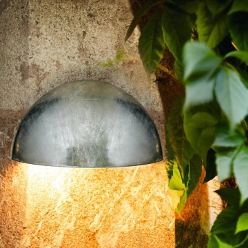 EGLO 90867 - Utomhus Väggbelysning LEPUS 1xE27/40W galvanized stål