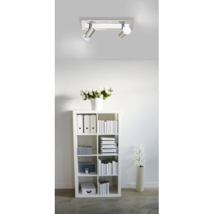 EGLO 90915 - Takbelysning  ROTTELO 2xGU10/LED/3W