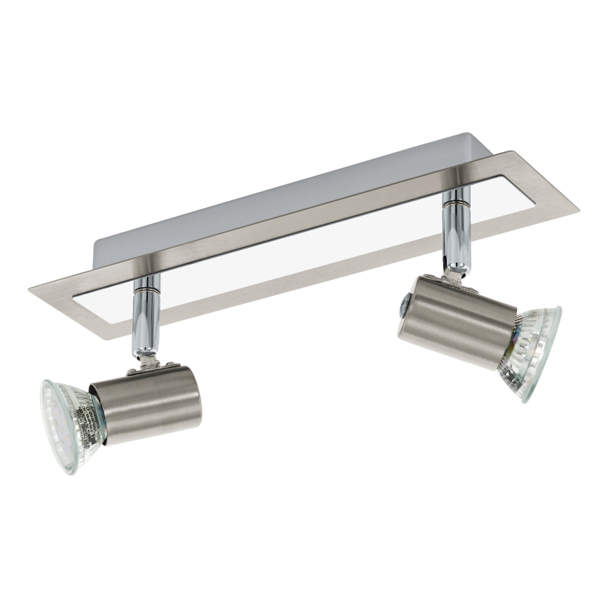 EGLO 90915 - Takbelysning  ROTTELO 2xGU10/LED/3W