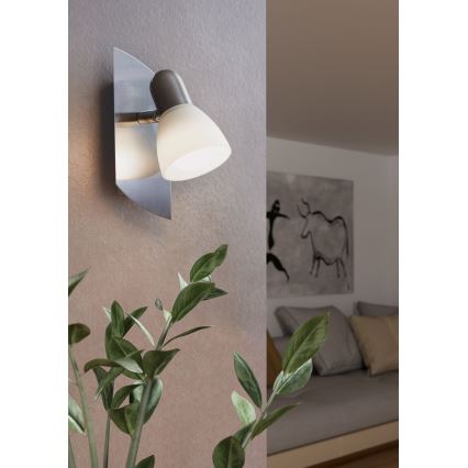EGLO 90982 - Spotlight ENEA 1xE14/40W matt nickel / satin