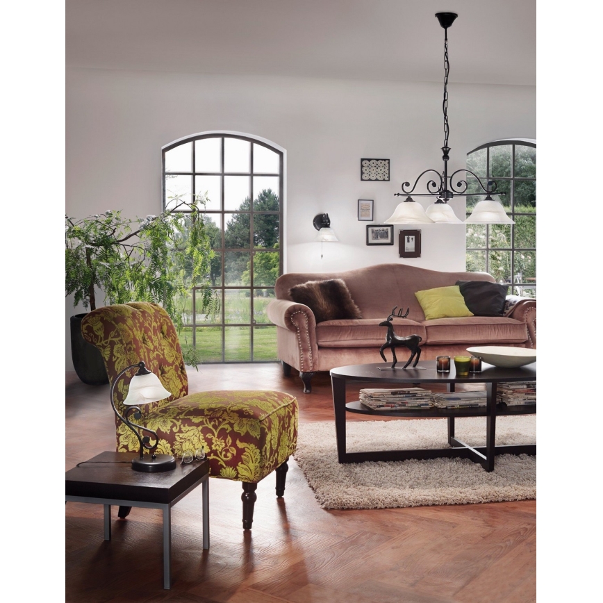 Eglo 91007 - Bordslampa MURCIA E14/40W/230V