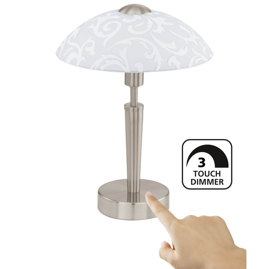 EGLO 91238 - Dimbar Bordslampa SOLO 1 1xE14/60W/230V