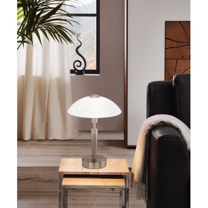EGLO 91238 - Dimbar Bordslampa SOLO 1 1xE14/60W/230V
