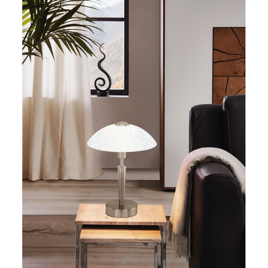 EGLO 91238 - Dimbar Bordslampa SOLO 1 1xE14/60W/230V