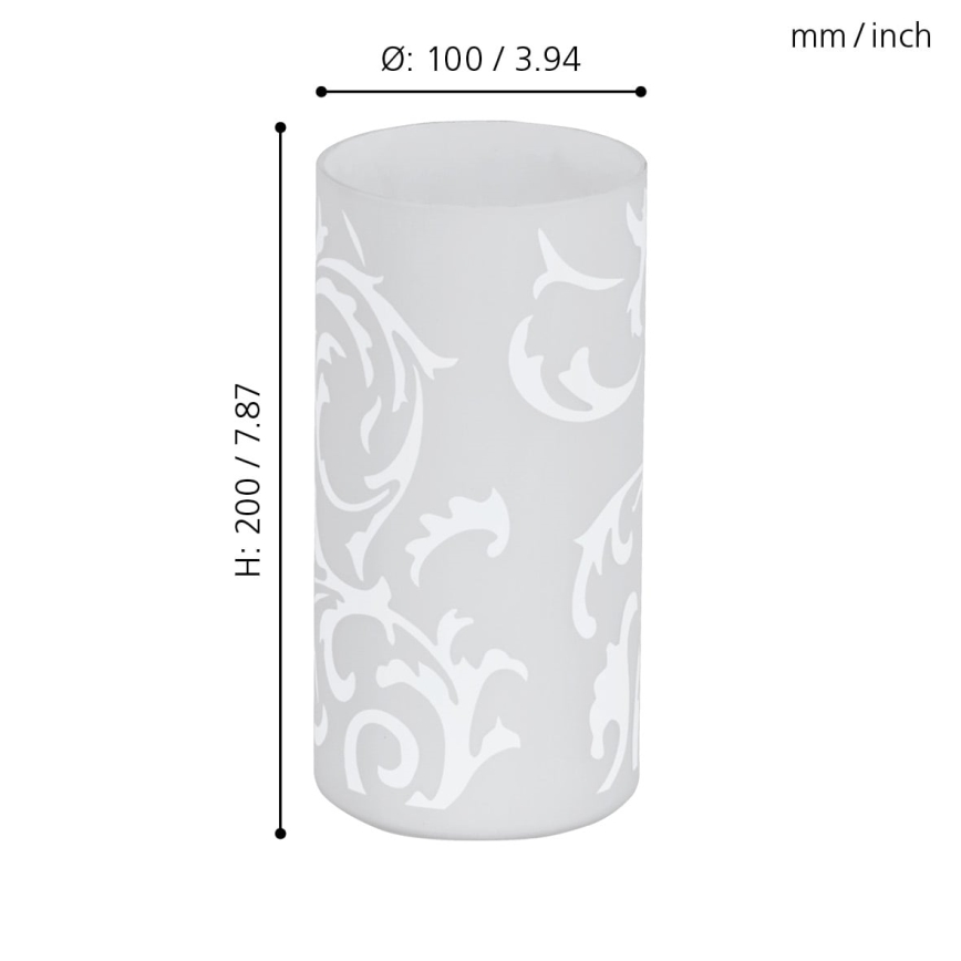 EGLO 91242 - Bordslampa GEO 1xE14/60W