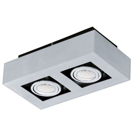 Eglo - LED spotlight 2xGU10-LED/5W/230V