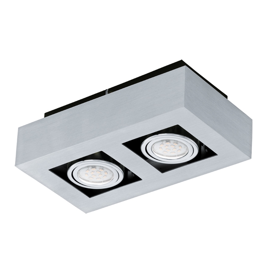 Eglo - LED spotlight 2xGU10-LED/5W/230V