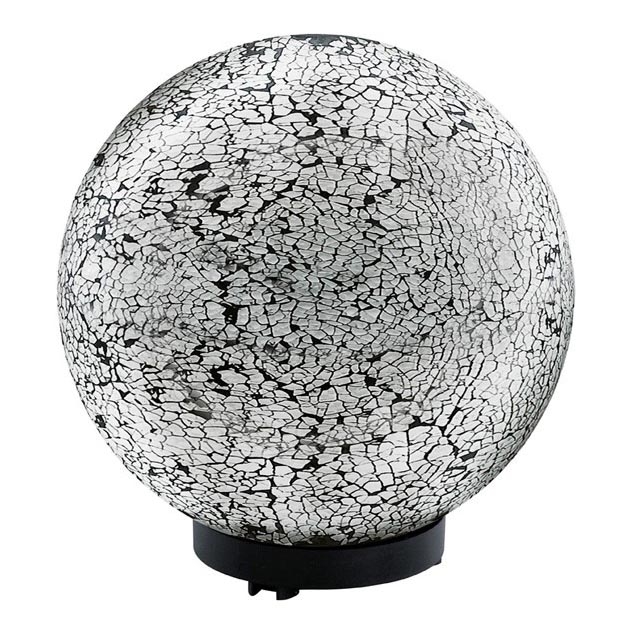 EGLO 91638 - Utomhus Liten Lampa TERRALUNA 1 1xE27/18W svart / vit