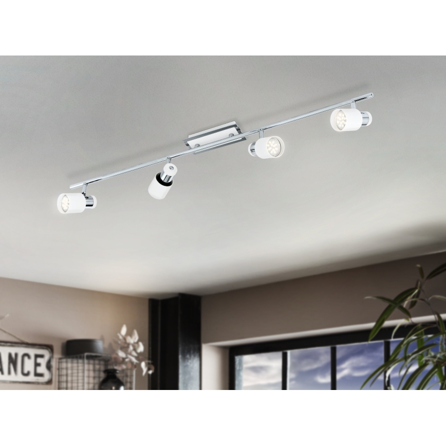 Eglo 92087 - LED spotlight DAVIDA 4xGU10-LED/5W/230V