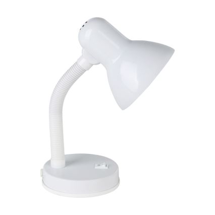 EGLO 9229 - Bordslampa BASIC 1xE27/40W vit