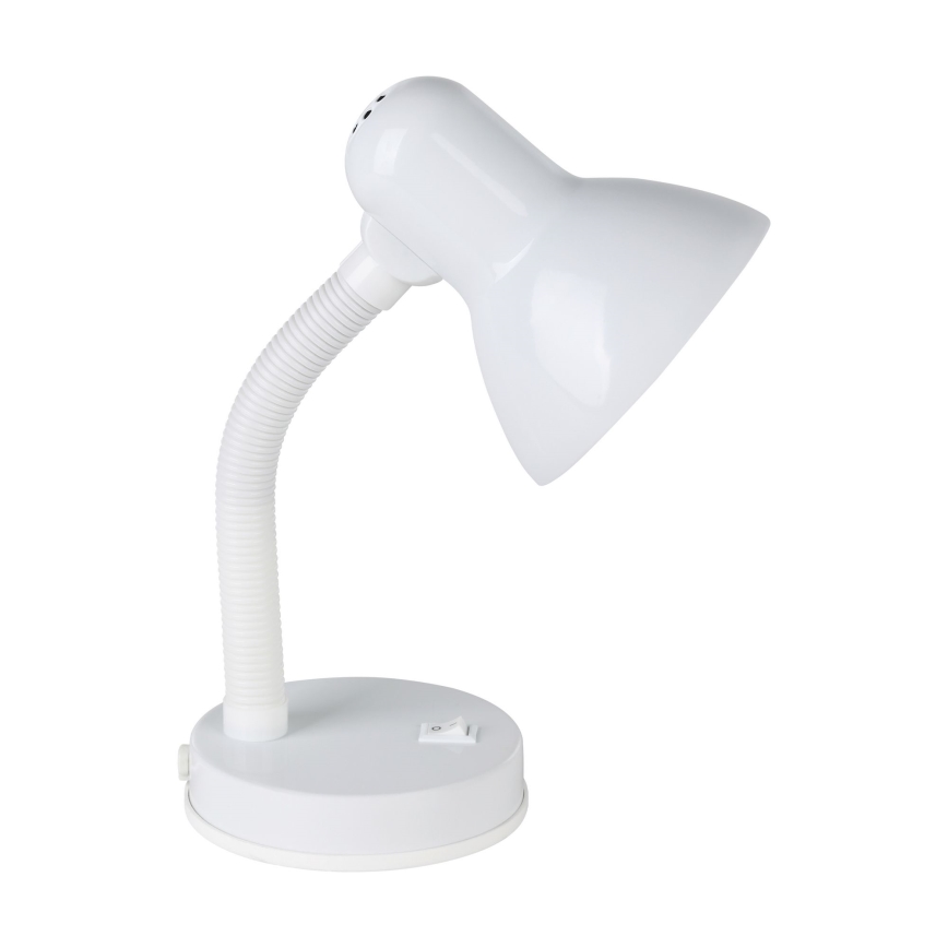 EGLO 9229 - Bordslampa BASIC 1xE27/40W vit