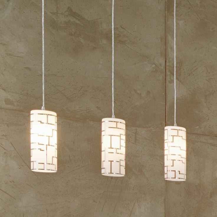 Eglo 92563 - Hängande lampa BAYMAN 3xE27/60W/230V