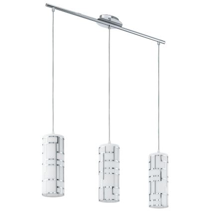 Eglo 92563 - Hängande lampa BAYMAN 3xE27/60W/230V