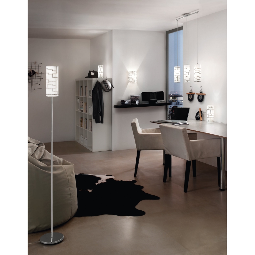 Eglo 92563 - Hängande lampa BAYMAN 3xE27/60W/230V