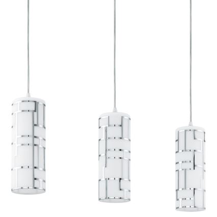 Eglo 92563 - Hängande lampa BAYMAN 3xE27/60W/230V
