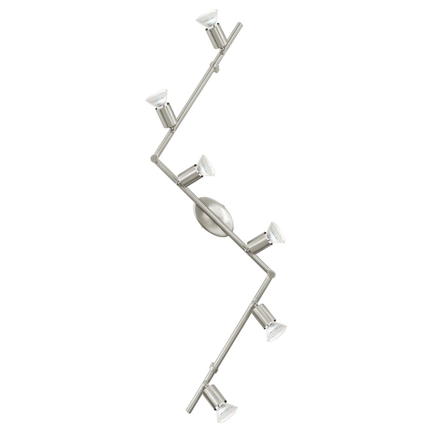 Eglo - LED spotlight 6xGU10-LED/2,8W/230V