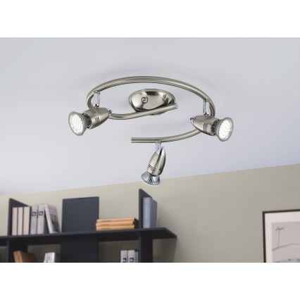Eglo 92643 - LED Spotlight MAGNUM 3xGU10-LED/3W/230V