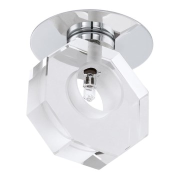 Eglo 92677 - Ljusreglerad infälld spotlight TORTOLI 1xG4/20W/230V
