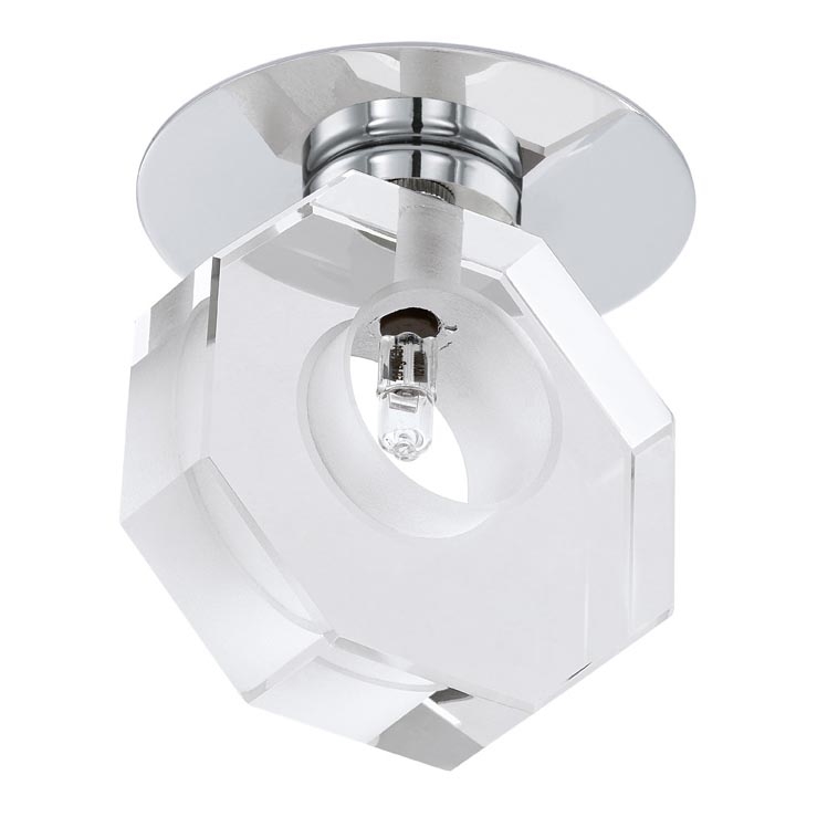 Eglo 92677 - Ljusreglerad infälld spotlight TORTOLI 1xG4/20W/230V