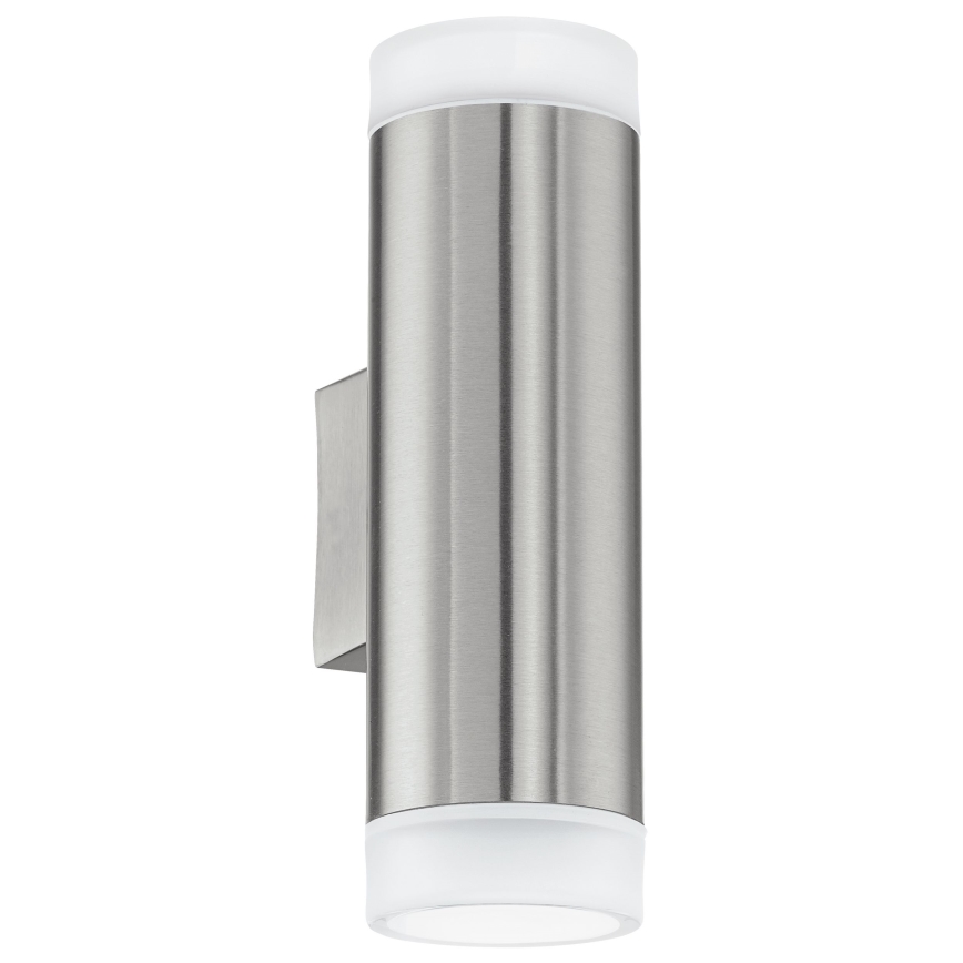 Eglo 92736 - Utomhus Väggbelysning RIGA-LED GU10/2.5W/230V