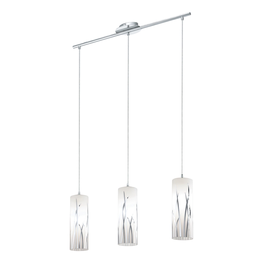 Eglo 92741 - Hängande lampa RIVATO 3xE27/60W/230V