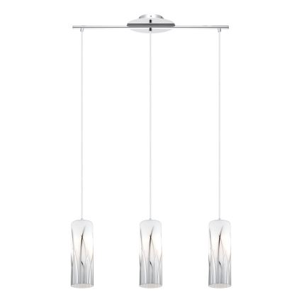 Eglo 92741 - Hängande lampa RIVATO 3xE27/60W/230V