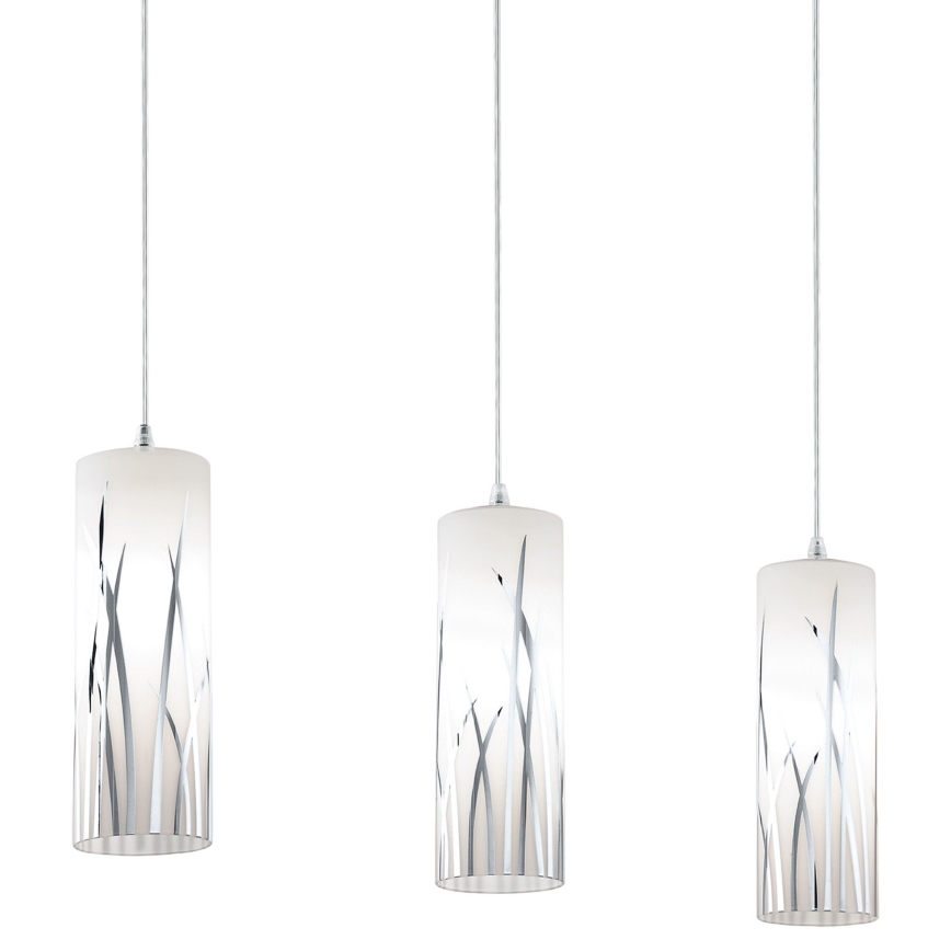 Eglo 92741 - Hängande lampa RIVATO 3xE27/60W/230V