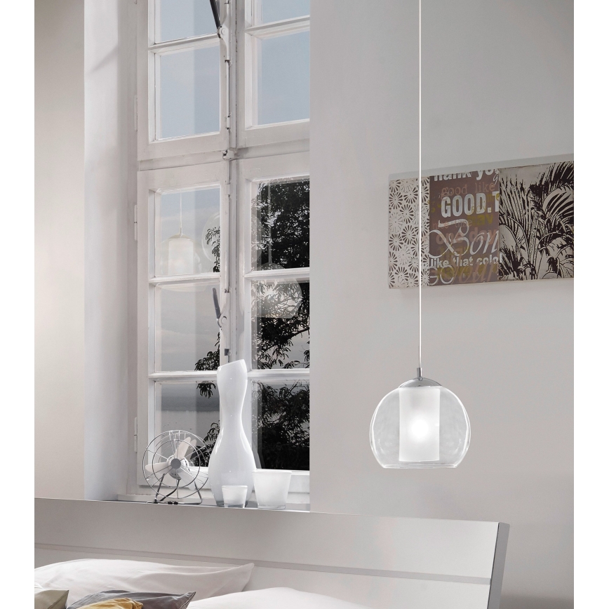 EGLO 92761 - Hängande lampa BOLSANO 1xE27/60W