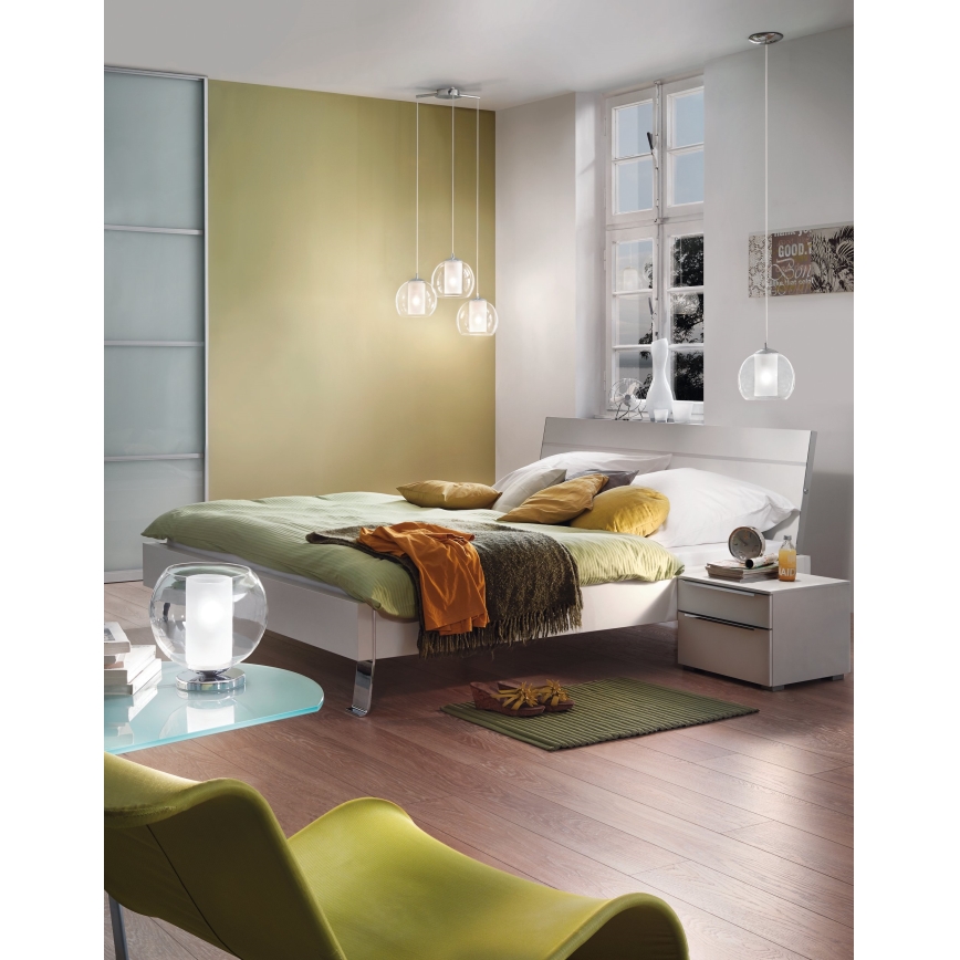 EGLO 92761 - Hängande lampa BOLSANO 1xE27/60W