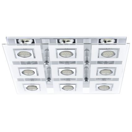 Eglo 92877 - LED Takbelysning CABO 9xGU10/3W/230V