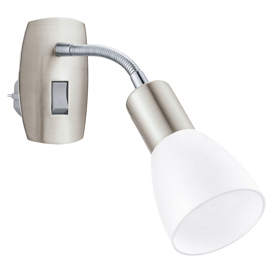EGLO 92935 - Vägg Uttag lampa DAKAR 3 1xE14/25W