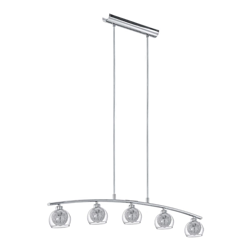 Eglo 93054 - Hängande lampa OVIEDO 5xG9/33W/230V