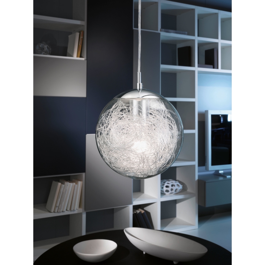 Eglo 93073 - Taklampa LUBERIO 1xE27/60W/230V Ø 25 cm