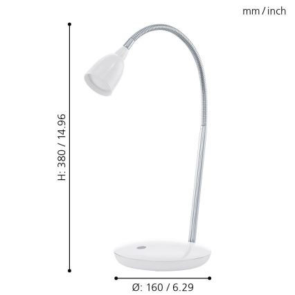 Eglo 93078 - Barn LED-Lampa DURENGO 1xLED/3W/230V