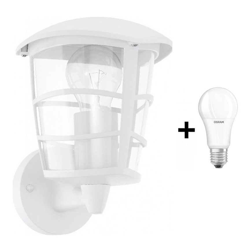 Eglo 93094 - LED Utomhus Väggbelysning ALORIA 1xE27/8,5W/230V IP44