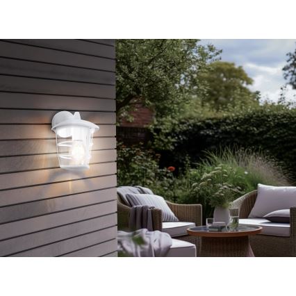 Eglo 93095 - LED Utomhus Väggbelysning ALORIA 1xE27/8,5W/230V IP44