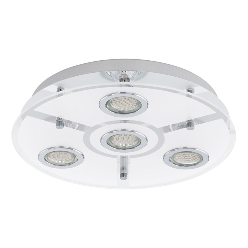 EGLO 93107 - LED Takbelysning CABO 4xGU10/3W LED