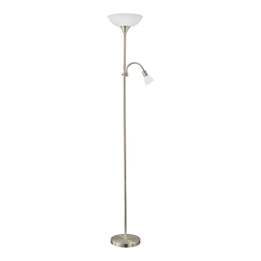 EGLO 93207 - LED Golvlampa UP 5 1xE27/7W LED + 1xE14/4W LED