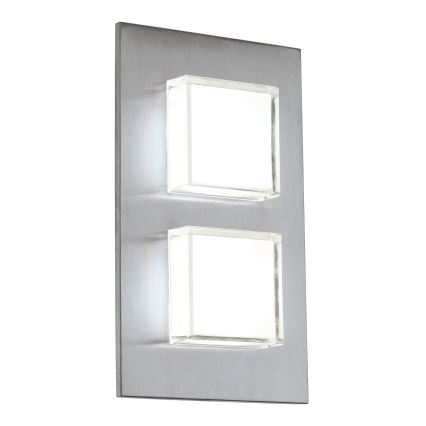 Eglo 93365 - LED utomhus Väggbelysning PIAS 2xLED/2.5W/230V
