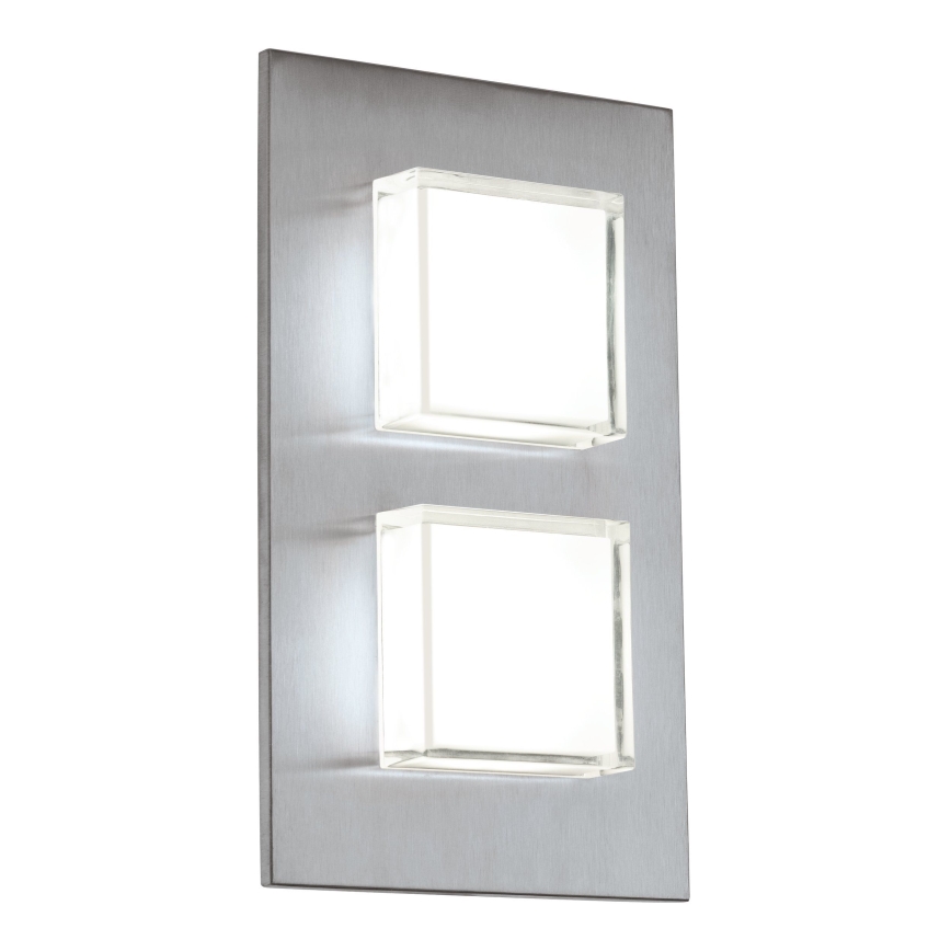 Eglo 93365 - LED utomhus Väggbelysning PIAS 2xLED/2.5W/230V